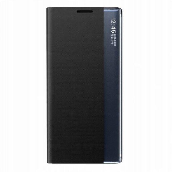 Θήκη Sleep Case με κάλυμμα τύπου Smart Cover Samsung Galaxy A22 4G μαύρο