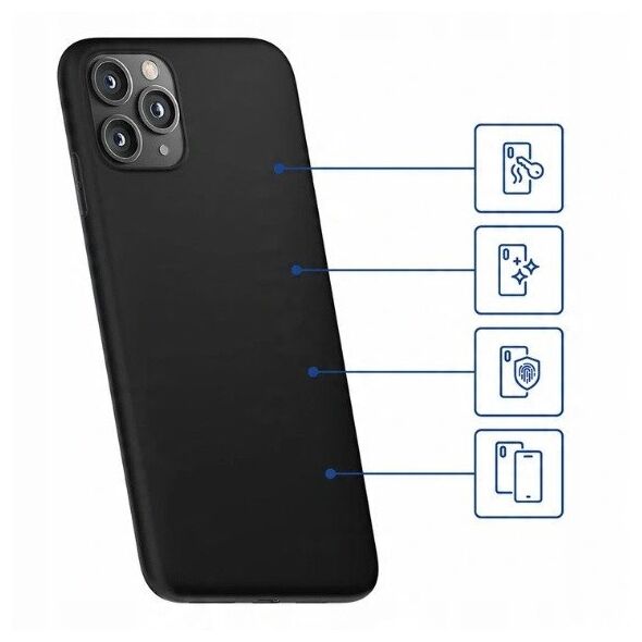 Μαλακή θήκη ζελέ εύκαμπτη θήκη κάλυμμα για Xiaomi Poco M3 μαύρο