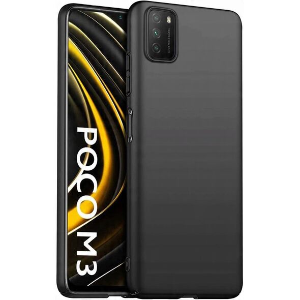 Μαλακή θήκη ζελέ εύκαμπτη θήκη κάλυμμα για Xiaomi Poco M3 μαύρο