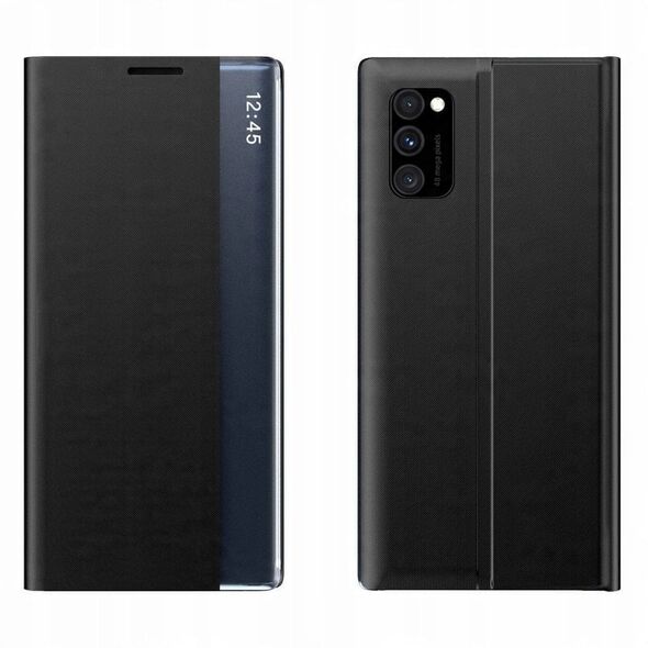 New Sleep Case θήκη με καπάκι με λειτουργία βάσης Xiaomi Redmi Note 11T 5G / Redmi Note 11S 5G / Poco M4 Pro 5G μαύρο