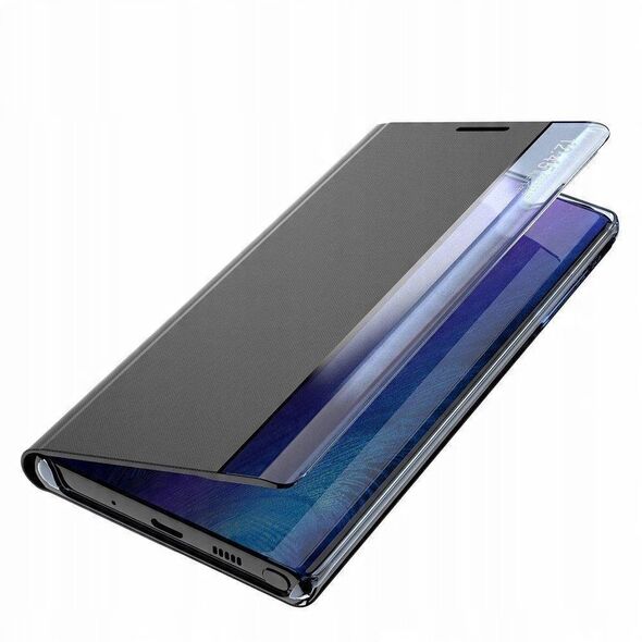 Νέα θήκη Sleep Case pokrowiec etui με καπάκι και λειτουργία βάσης Samsung Galaxy A73 μαύρο
