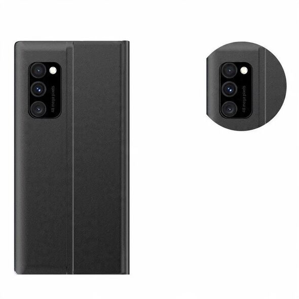 New Sleep Case θήκη με καπάκι με λειτουργία βάσης Xiaomi Redmi Note 11 Pro+ 5G (China) / 11 Pro 5G (China) / Mi11i HyperCharge / Poco X4 NFC 5G μαύρο