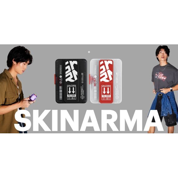 Portfel Skinarma Mirage Phaze Wallet      Magnetic Grip Stand czarny