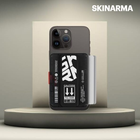Portfel Skinarma Mirage Phaze Wallet      Magnetic Grip Stand czarny