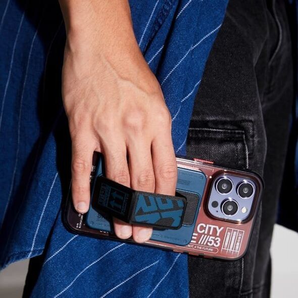 Portfel Skinarma Mirage Spunk Wallet      Magnetic Grip Stand ivory