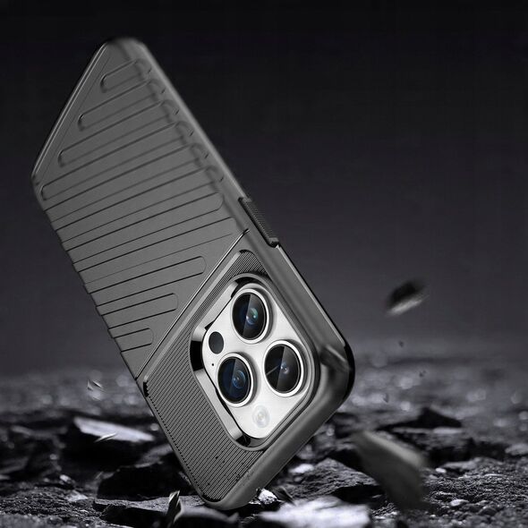 Θήκη Thunder Case για iPhone 14 Pro ανθεκτική θήκη μαύρη