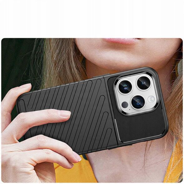 Θήκη Thunder Case για iPhone 14 Pro ανθεκτική θήκη μαύρη