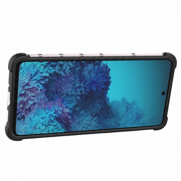 Θήκη Honeycomb etui pancerny pokrowiec με ζελατινώδες πλαίσιο για Samsung Galaxy A73 μαύρο