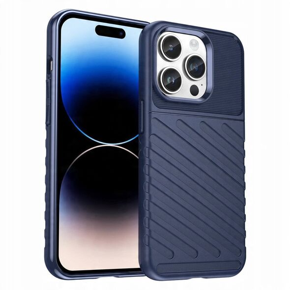 Θήκη Thunder Case για iPhone 14 Pro, ανθεκτική μπλε θήκη