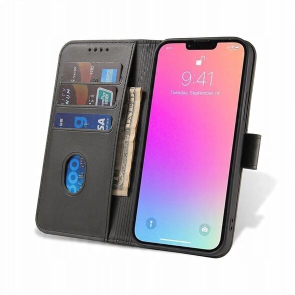 Θήκη Magnet etui TCL 30+ pokrowiec z klapką portfel podstawka czarne