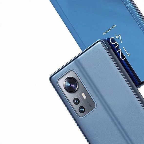 Θήκη Clear View Case Xiaomi 12 Lite με καπάκι μαύρο