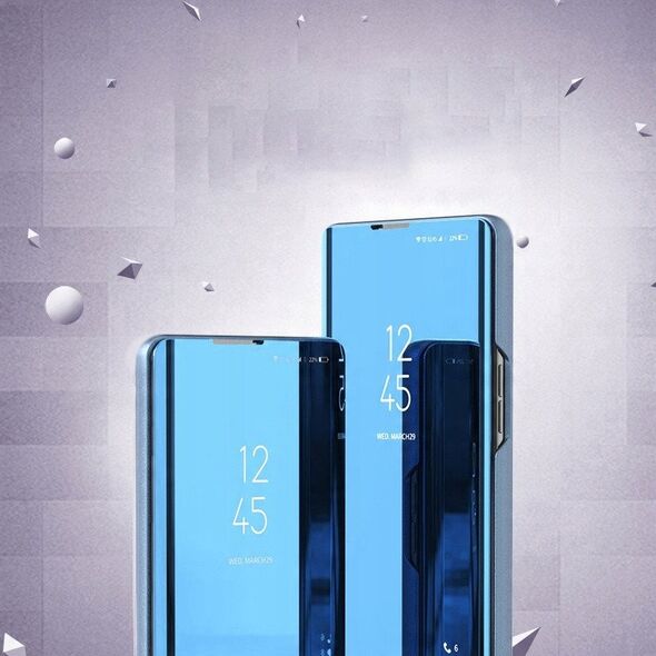 Θήκη Clear View για Xiaomi Redmi 10C με καπάκι μαύρο