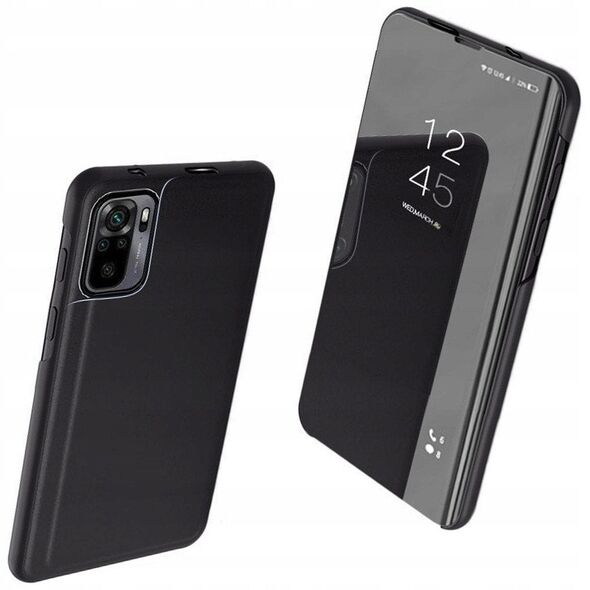 Θήκη Clear View Case Xiaomi 13 με καπάκι μαύρο