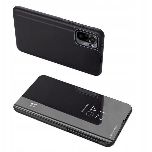 Θήκη Clear View Case Xiaomi 13 με καπάκι μαύρο
