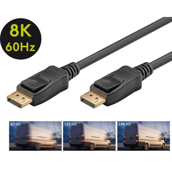 Καλώδιο σύνδεσης DisplayPort™ 1.4 - Μήκος καλωδίου 3 m
