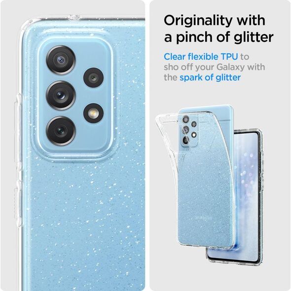 Spigen SPIGEN LIQUID CRYSTAL ETUI NA SAMSUNG GALAXY A72 GLITTER CRYSTAL