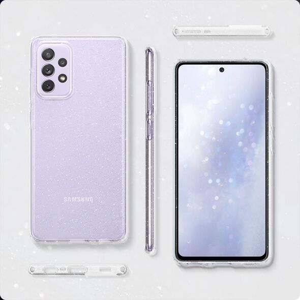 Spigen SPIGEN LIQUID CRYSTAL ETUI NA SAMSUNG GALAXY A72 GLITTER CRYSTAL