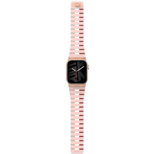 Pasek Skinarma Gemini do Apple Watch     42/41/40 mm różowy