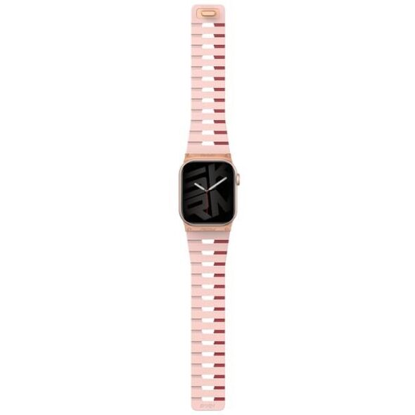 Pasek Skinarma Gemini do Apple Watch     42/41/40 mm różowy