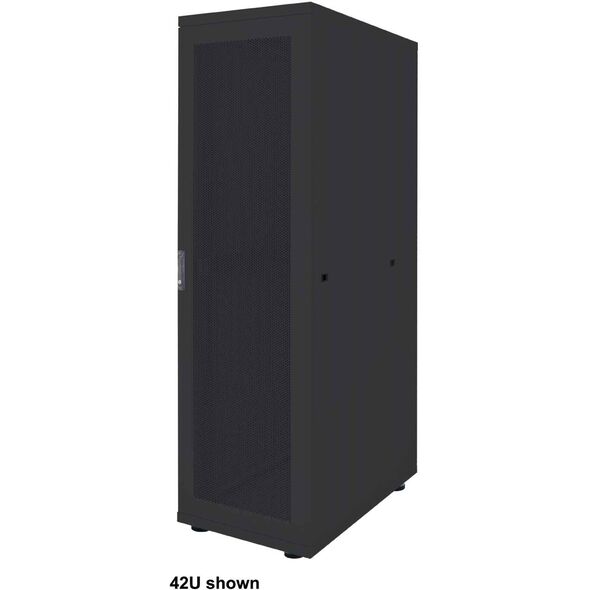 INTELLINET 48,3 εκ. 19 ιντσών Ερμάριο διακομιστή Basic Line 36 HE 1766x600x1000mm ΥxΠxΒ Flatpack Φορτίο 600kg μαύρο