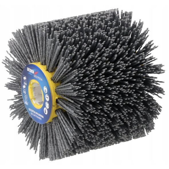Νάιλον βούρτσα για σατινιέρα 120x100mm, gr 240