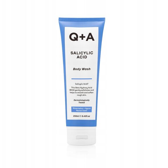 Αφρόλουτρο σώματος με σαλικυλικό οξύ Q+A Salicylic Acid Body Wash, 250 ml
