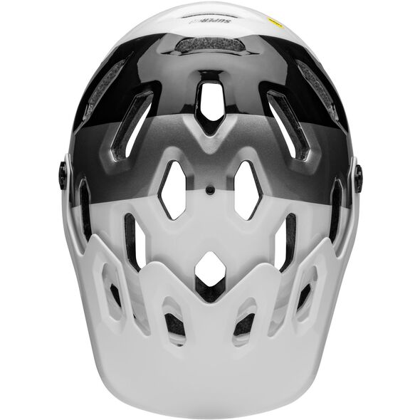 Κράνος full face BELL SUPER 3R MIPS ματ λευκό μαύρο μέγεθος L (58-62 cm) (ΝΕΟ).