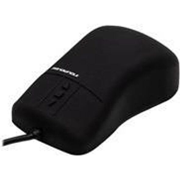 Ποντίκι Gett GETT InduMouse Pro Σιλικόνη Ποντίκι Κύλισης Λέιζερ Λειτουργία Track-On-Glass IP68 αδιάβροχο απολυμαντικό λέιζερ οπτικό USB Χρώμα: μαύρο