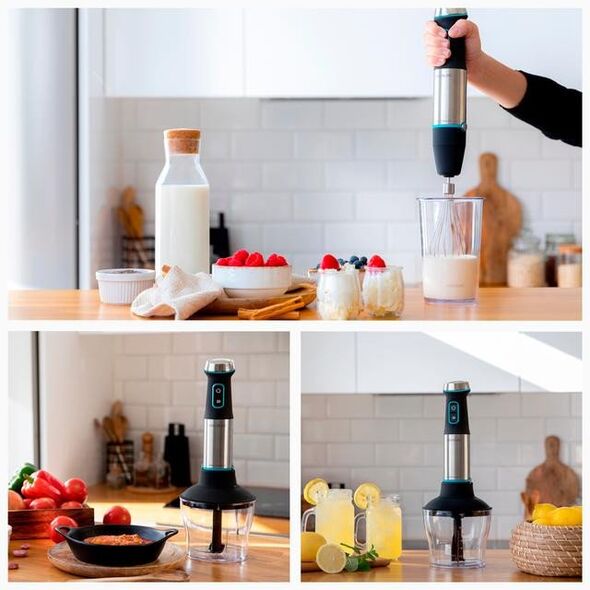 Blender ręczny Cecotec Power TitanBlack 1200 XL Cream&Crush