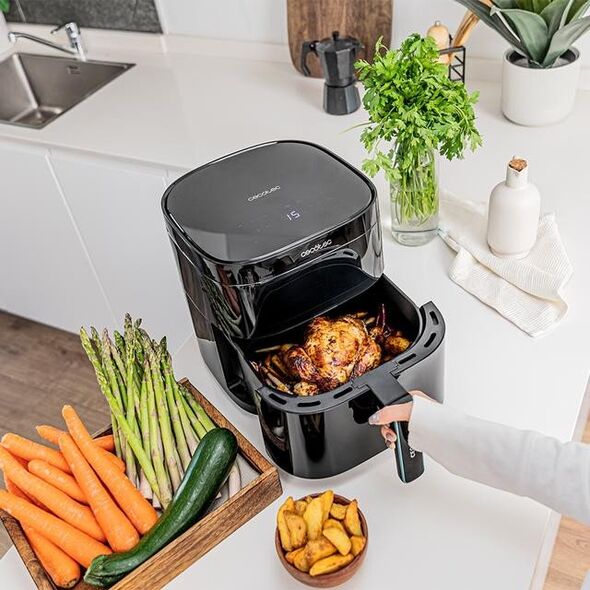 Frytkownica beztłuszczowa Cecotec Cecofry DuoHeat 6000