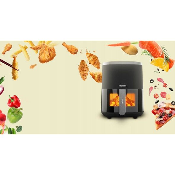 Frytkownica beztłuszczowa Cecotec Cecofry Fantastik Window 5500 air fryer