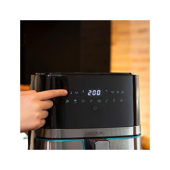 Frytkownica beztłuszczowa Cecotec Cecofry Full InoxBlack 5500 Pro