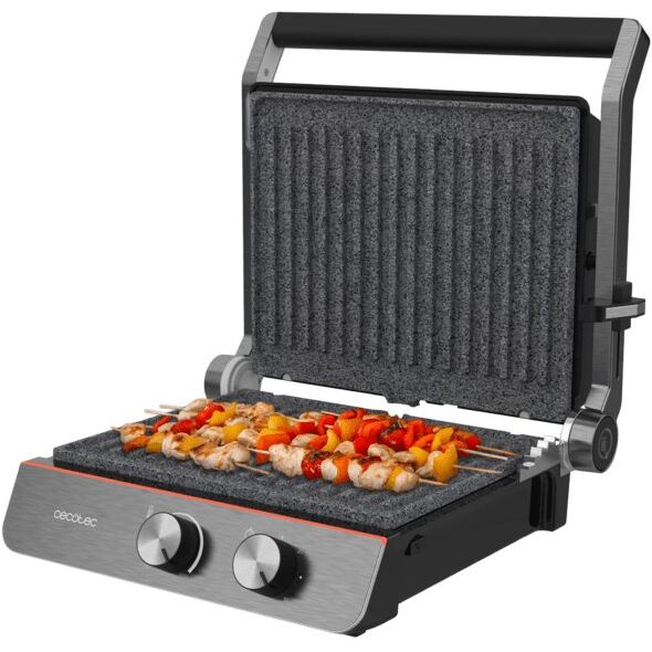 Grill elektryczny Cecotec Rock'nGrill Blaze Neon