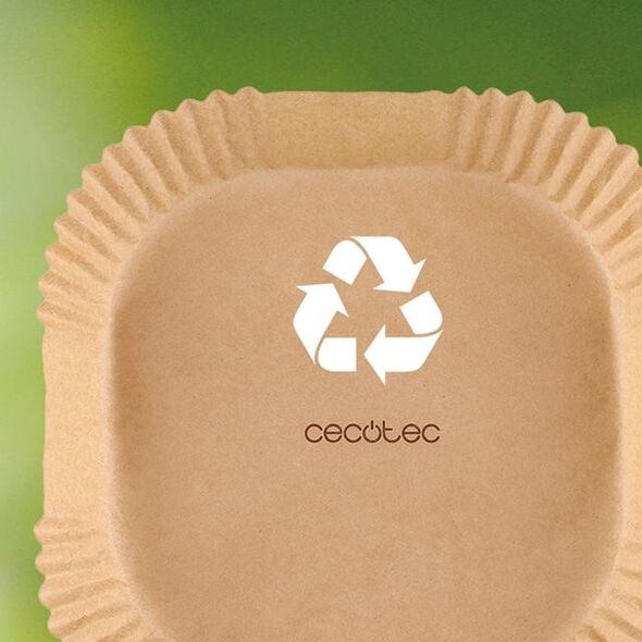 Foremki papierowe Cecotec Cecofry Paper Pack Accessories S - 150 szt, 16-20cm x 4,5cm
