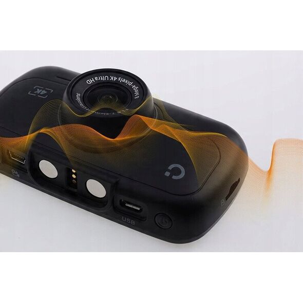 Wideorejestrator samochodowy Prido i9 4K Wi-Fi GPS