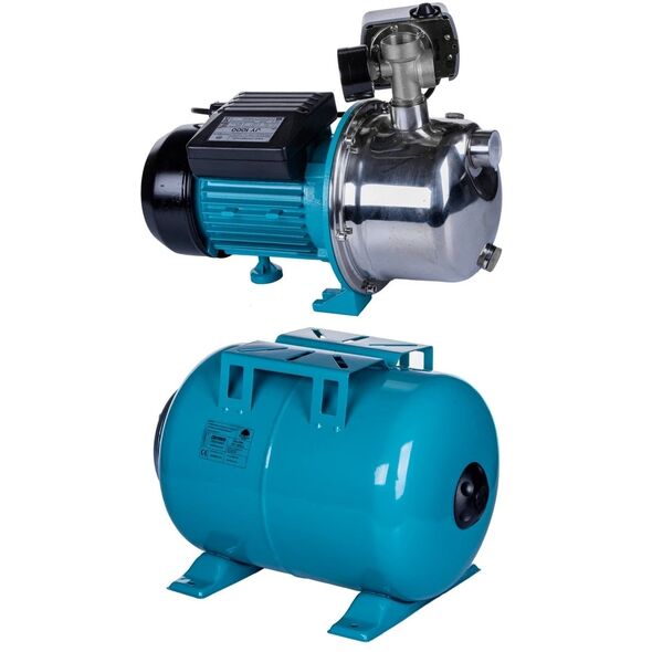 Omnigena Σετ υδροφορέα - JY1000 INOX 60λ/λεπτό 1kW 230V δεξαμενή 50L OMNIGENA5907761115439+5902341050308+5902341050193
