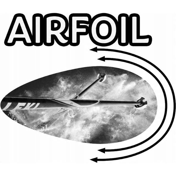 LEKI KIJE 3D ARTENA AIRFOIL 125