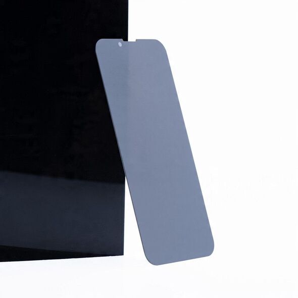 5D Full Glue Tempered Glass - για iPhone 15 / 16 (MATTE) μαύρο