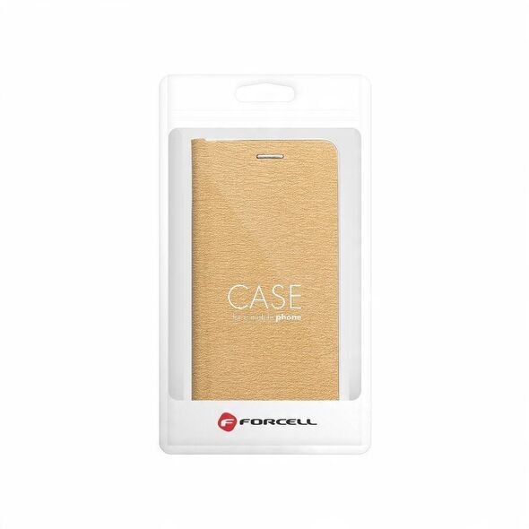 Θήκη LUNA Book Gold για XIAOMI Redmi Note 13 PRO Plus 5G χρυσό