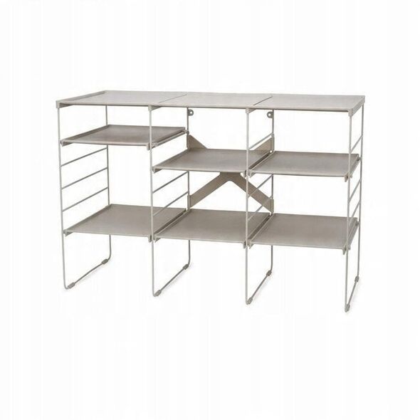 Joseph Joseph Level Plus Large Adjustable Ecru Shoe Rack