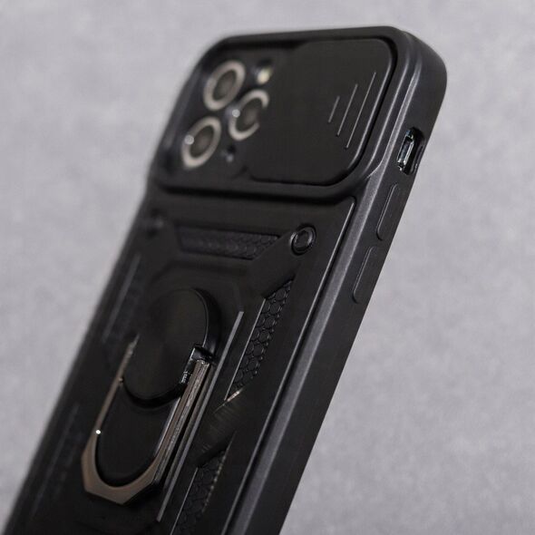 ETUI DEFENDER SLIDE CASE DO SAMSUNG GALAXY S25 CZARNA NAKŁADKA ETUI PLECKI