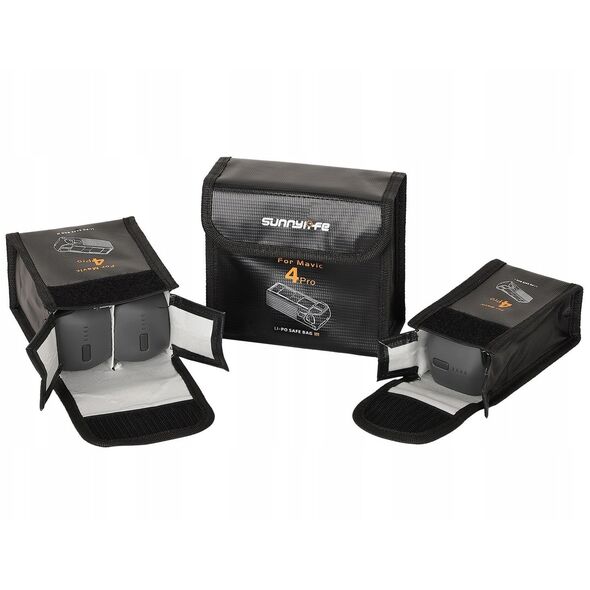 Futerał Etui Pokrowiec 2x Akumulator Bateria Ognioodporny Dji Mavic 4 Pro / M4p-dc010-2