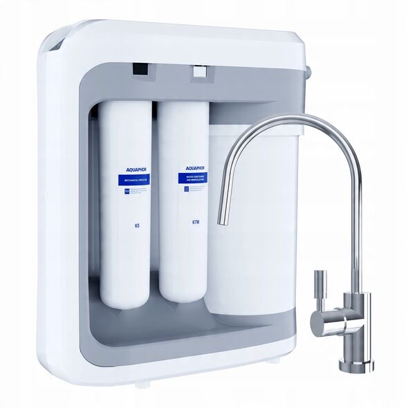 Aquaphor AQUAPHOR RO-202S (RO-201) σύστημα αντίστροφης όσμωσης. Αυτόματο, αποδοτικό φίλτρο όσμωσης με μεταλλοποίηση (DWM-201) - ΚΑΛΕΣΤΕ 502 919 819