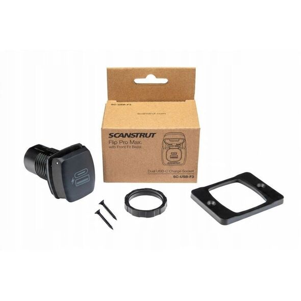 Ładowarka USB-A/C 36W 12/24V Scanstrut SC-USB-F4