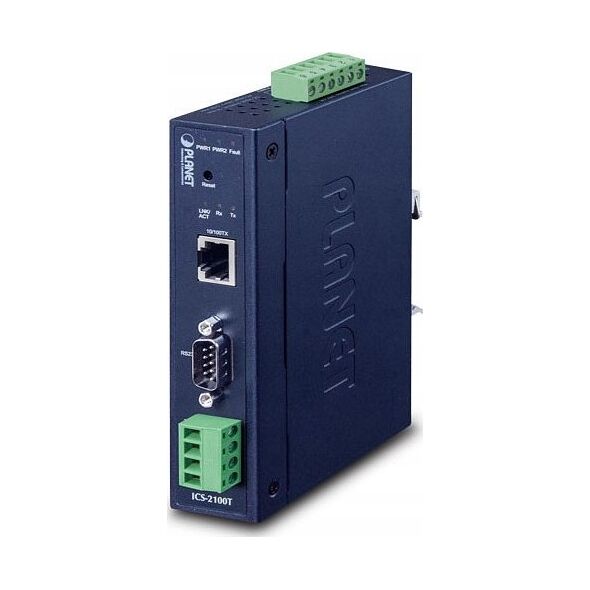 Terminal sieciowy Planet PLANET IP30 Industrial 1-Port serwer portów szeregowych