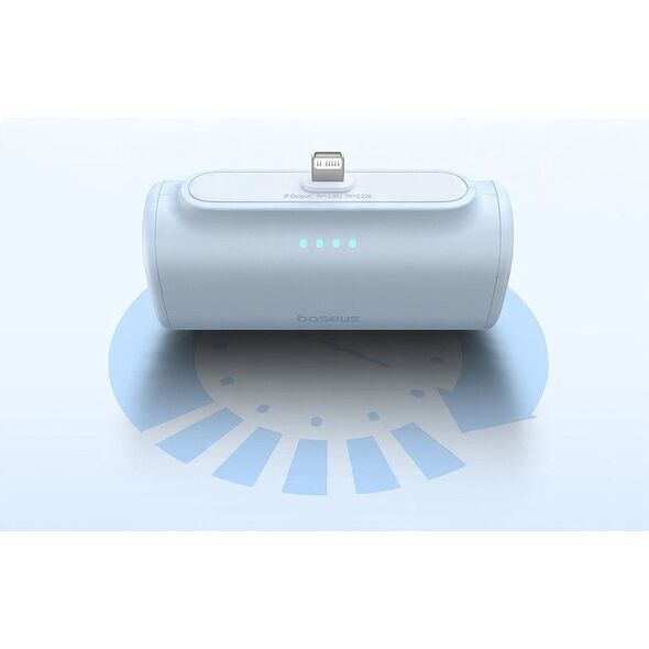 Φορητός φορτιστής OS-Baseus Compact IP 5000mAh 20W (μπλε)