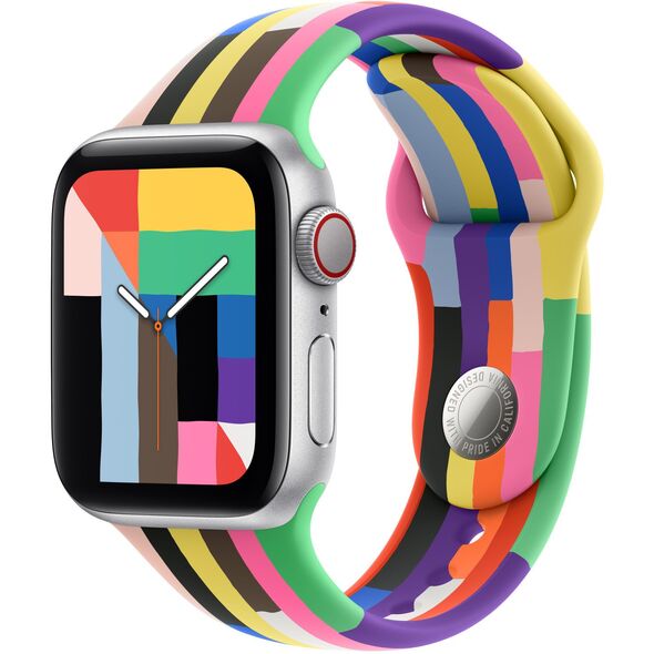 Apple MFFP4ZM/A έξυπνο προσωπικό αξεσουάρ Band Πολύχρωμο Fluoroelastomer
