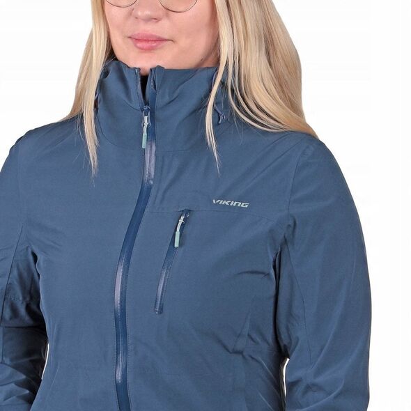 Kurtka przeciwdeszczowa damska Viking Trek Pro 2.0 - navy