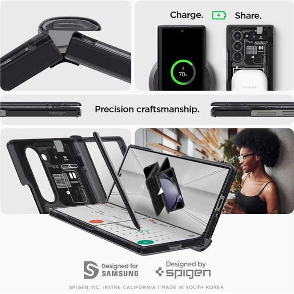 Spigen Spigen Ultra Hybrid Pro, zero one - Samsung Galaxy Z Fold6
