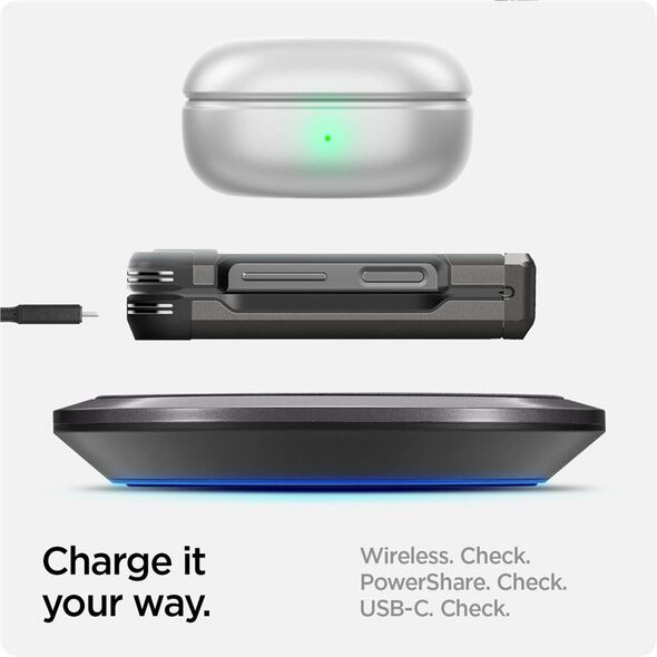 Spigen Spigen Tough Armor Pro, gunmetal - Samsung Galaxy Z Flip6
